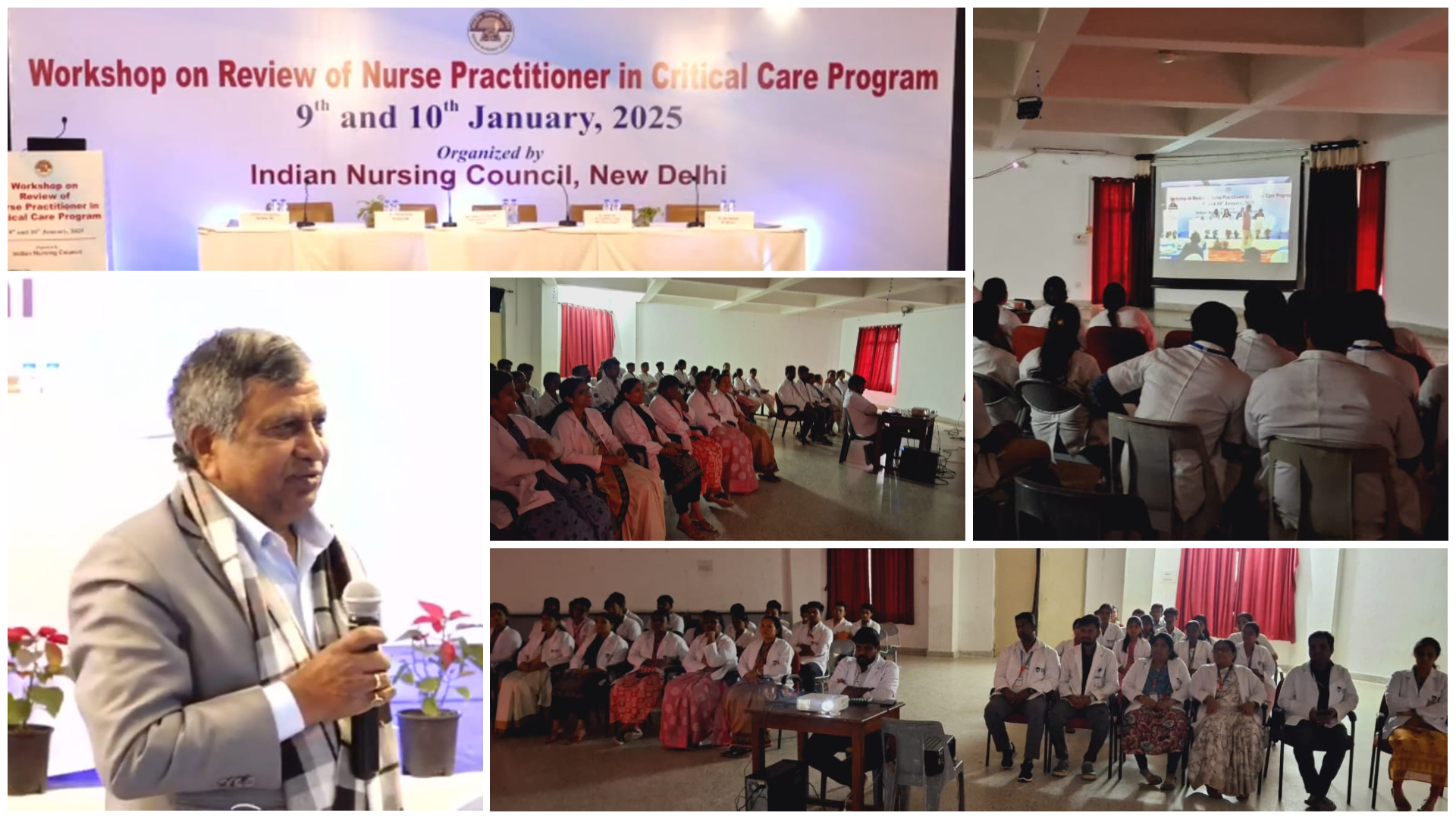 Workshop Attendance-Nursing Practioner in Critical care Nursing programme